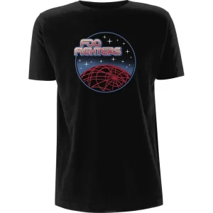 Foo Fighters Vector Space Black Small T-Shirt