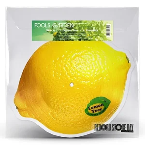 Fools Garden Lemon Tree 12″ Vinyl Single Shaped Picture Disc Colour RSD 2024