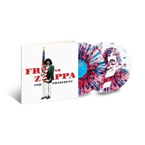 Frank Zappa Zappa For President Vinyl LP Red & Blue Splatter on White Colour RSD 2024