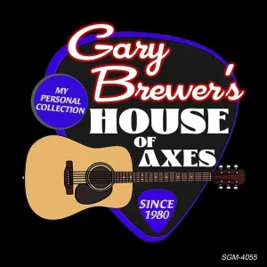 Gary Brewer’s House of Axes Vinyl LP Autographed Colour 2023
