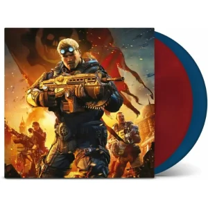 Gears Of War: Judgment Original Soundtrack Vinyl LP Red & Blue Colour 2023