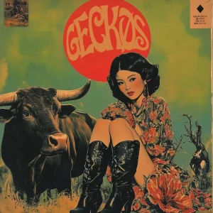 Gecks Gecks Vinyl LP Transparent Red Colour Due Out 26/09/25