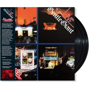 Gentle Giant Playing The Fool: The Complete Live Experience Vinyl LP Remastered 2025