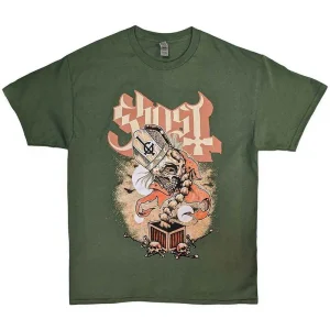 Ghost Jack In The Box Green Small T-Shirt
