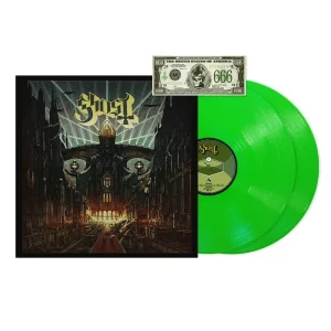Ghost Meliora Deluxe 10th Anniversary Vinyl LP Neon Green Colour Due Out 17/10/25