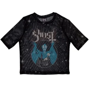 Ghost Opus Black Medium Mesh Crop Top