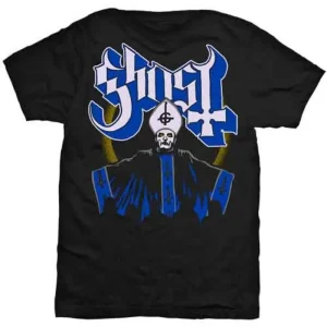 Ghost Papa & Band Black Medium T-Shirt