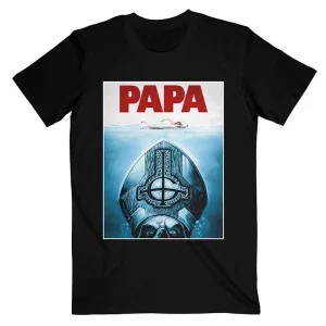 Ghost Papa Jaws Black X-Large T-Shirt