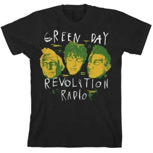 Glow In The Dark Scribble Mask T-shirt