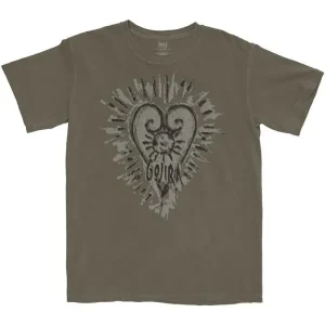 Gojira Fortitude Heart Dust Colour Large Unisex T-Shirt