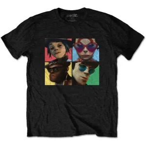 Gorillaz Humanz Black Large T-Shirt