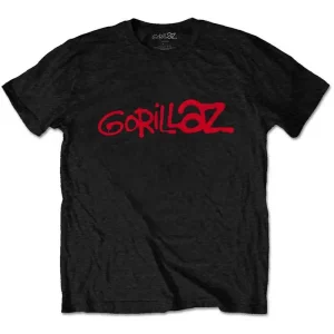 Gorillaz Logo Black Medium T-Shirt