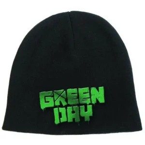 Green Day Black Beanie Hat