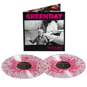 Green Day Saviours (dition de luxe) Vinyl LP Indies Clear & Pink Colour 2025