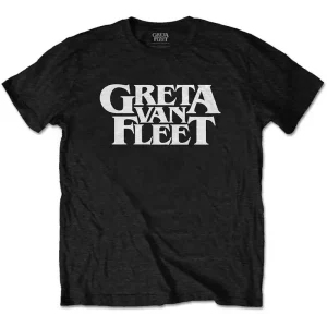 Greta Van Fleet Logo Black X-Large T-Shirt
