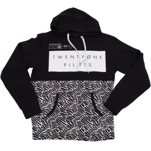 Half Pattern (Black Hoodie)