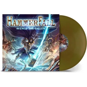 Hammerfall Avenge The Fallen Vinyl LP Gold Colour 2024