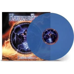 Hammerfall Threshold Vinyl LP Transparent Blue Colour 2025