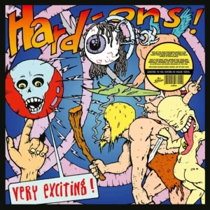 Hard-Ons Very Exciting Vinyl LP Orange Colour 2025