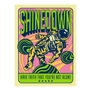 Have Faith Screened Printed Poster