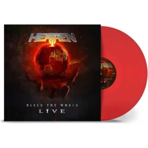 Heathen Bleed the World: Live Vinyl LP Transparent Red Colour 2025