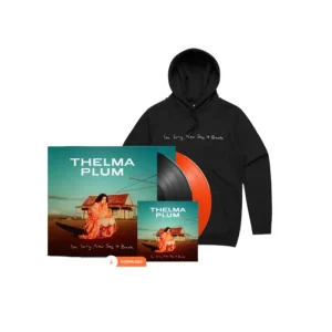 I’m Sorry, Now Say It Back Black Hoodie With Your Choice Of Music