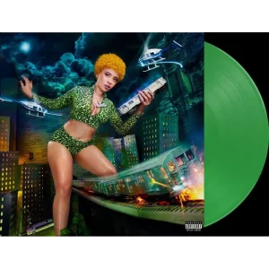 Ice Spice Y2K! Vinyl LP Green Colour + Alternative Artwork 2024