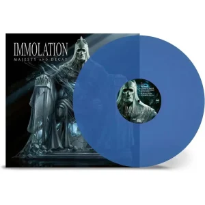Immolation Majesty And Decay Vinyl LP Transparent Blue Colour 2025