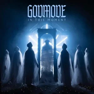In This Moment Godmode Vinyl LP Opaque Galaxy Blue Colour 2023