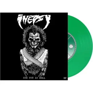 Inepsy See You in Hell 7″ Vinyl EP Green Colour 2024