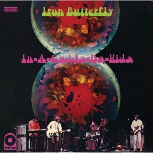 Iron Butterfly In-A-Gadda-Da-Vida Vinyl LP Clear Colour 2023