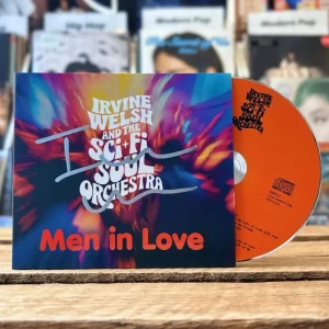 Irvine Welsh & The Sci-Fi Soul Orchestra Men In Love CD *SIGNED* 2025