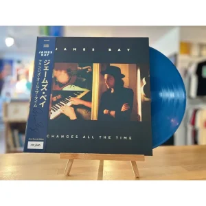 James Bay Changes All The Time LP Signed Assai Obi Edition Blue Colour 2024
