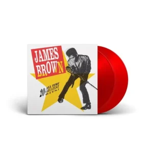 James Brown 20 All Time Greatest Hits Vinyl LP Red Colour 2024