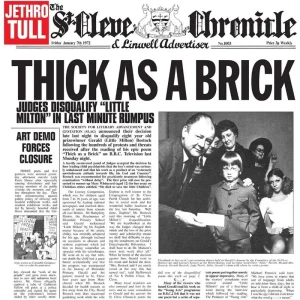 Jethro Tull Thick As A Brick Vinyl LP Reissue 2014