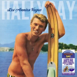 Johnny Hallyday Les Annes Vague Vinyl LP Liquid-Filled Blue Colour RSD 2025