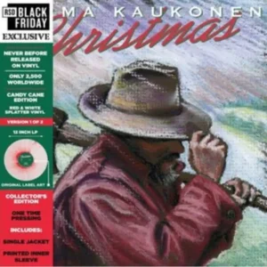 Jorma Kaukonen Christmas Vinyl LP Red and White Splatter Colour 2021