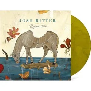 Josh Ritter The Animal Years Vinyl LP Opaque Yellow & Black Swirl Colour 2024