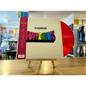 Kasabian Happenings Vinyl LP Signed Assai Obi Edition Red Colour 2024