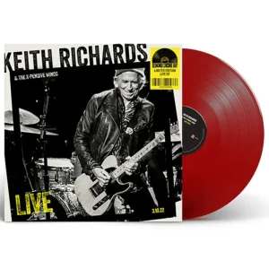 Keith Richards & The X-Pensive Winos Live 3.10.22 Vinyl LP Red Colour RSD 2025