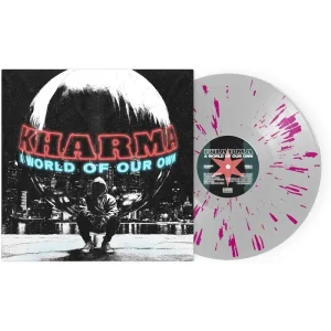 Kharma A World Of Our Own Vinyl LP Ultra Clear with Purple Splatter Colour 2024