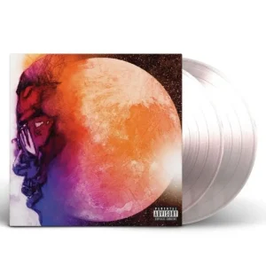 Kid Cudi Man On The Moon: The End Of Day Vinyl LP Crystal Clear 2025