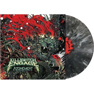 Killswitch Engage Atonement Vinyl LP Grey & Black Marble Colour 2024