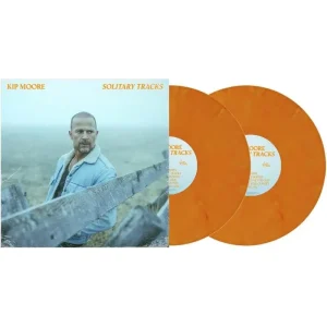 Kip Moore Solitary Tracks Vinyl LP Marble Orange Colour 2025
