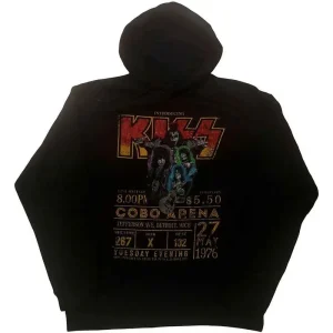 KISS Cobra Arena ’76 Black Medium Hoodie