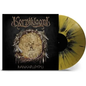 Korpiklaani Rankarumpu Vinyl LP Gold & Black Splatter Colour 2024