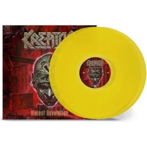 Kreator Violent Revolution Vinyl LP Transparent Yellow Colour 2024