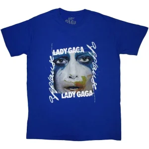 Lady Gaga Artpop Facepaint Blue XX-Large T-Shirt