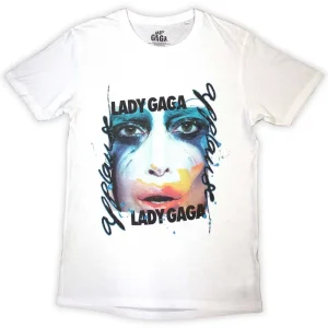 Lady Gaga Artpop Facepaint White Medium T-Shirt