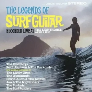 Legends of Surf Guitar (Live) Vinyl LP Clear Aqua Colour 2025